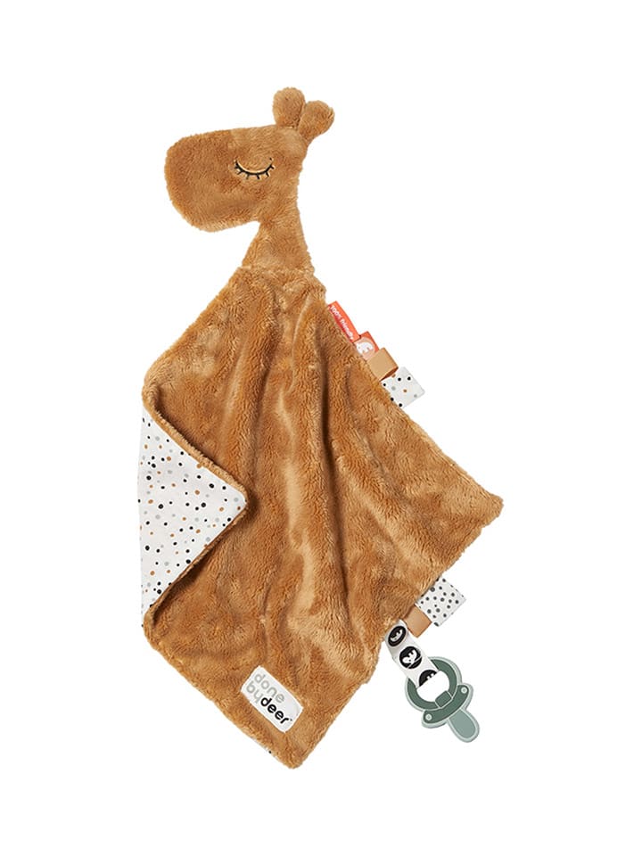 done by deer Chusta "Raffi" w kolorze jasnobrązowym do przytulania - 30 x 30 cm rozmiar: onesize