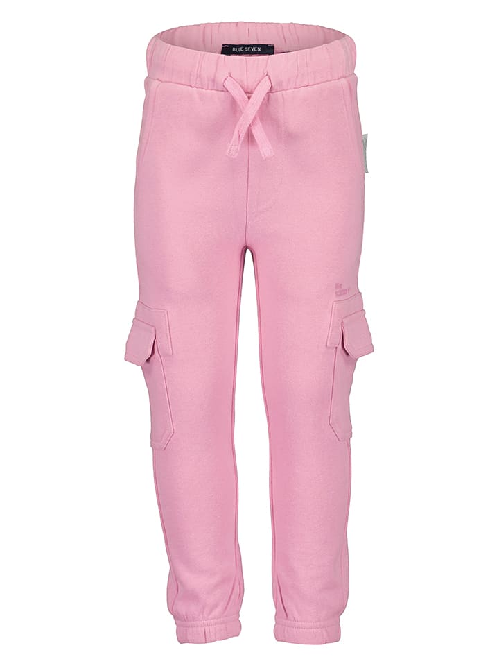 Blue Seven Spodnie dresowe w kolorze jasnoróżowym rozmiar: 116