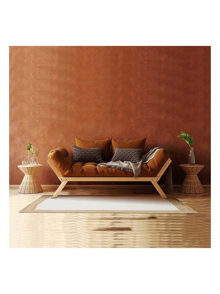 Ethnical Life Dywan w kolorze jasnobrązowo-kremowym z juty - 170 x 120 cm rozmiar: onesize