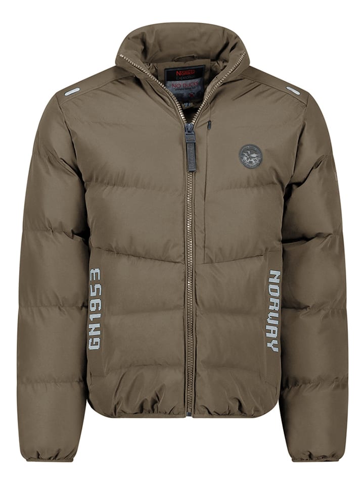 Geographical Norway Kurtka zimowa "Bincent" w kolorze khaki rozmiar: M