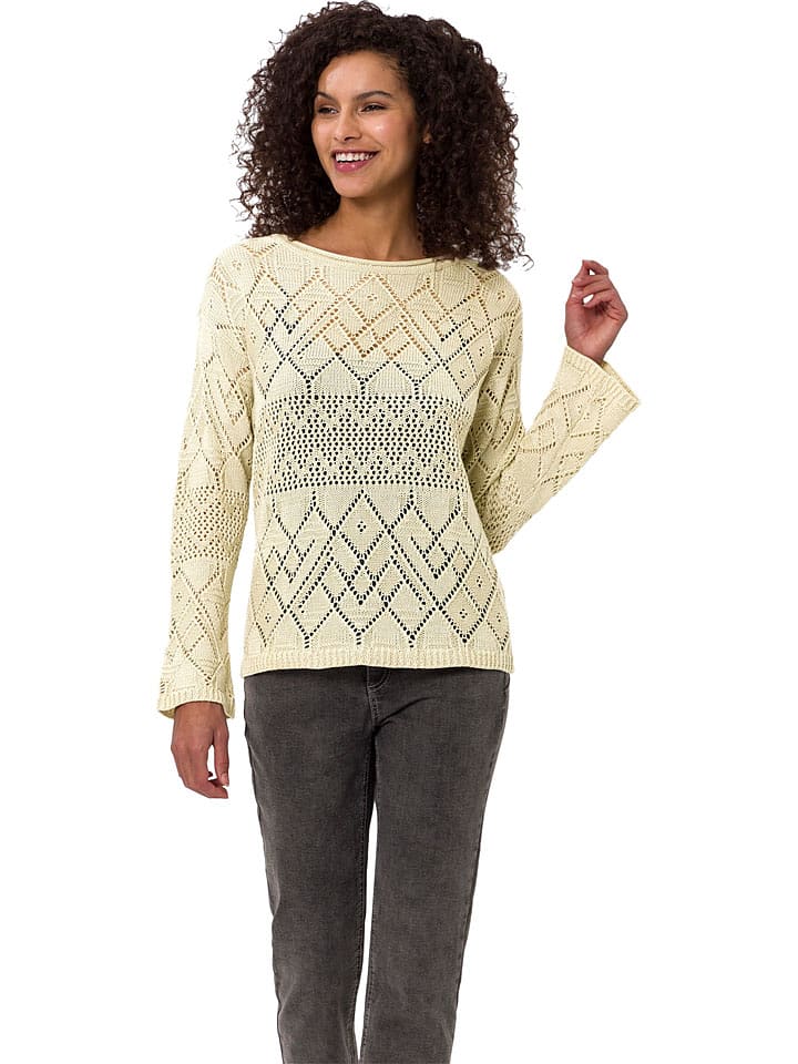 Heine Sweter w kolorze żółtym rozmiar: 40