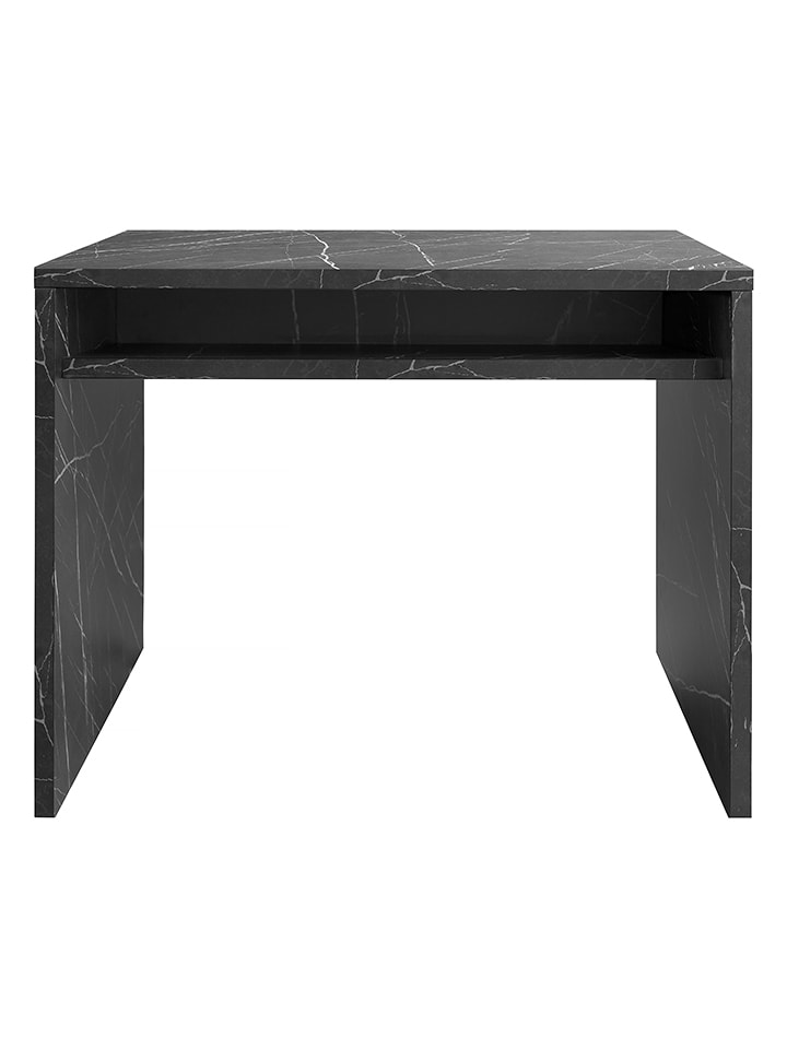 Madre Selva Biurko "Morrison" w kolorze czarnym - 100 x 75 x 75 cm rozmiar: onesize