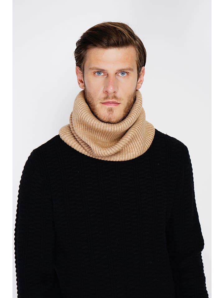 C& Jo Szal-koło w kolorze jasnobrązowym rozmiar: onesize