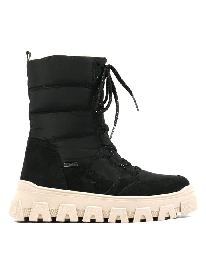 Richter Shoes Kozaki zimowe "Iron" w kolorze czarnym rozmiar: 33