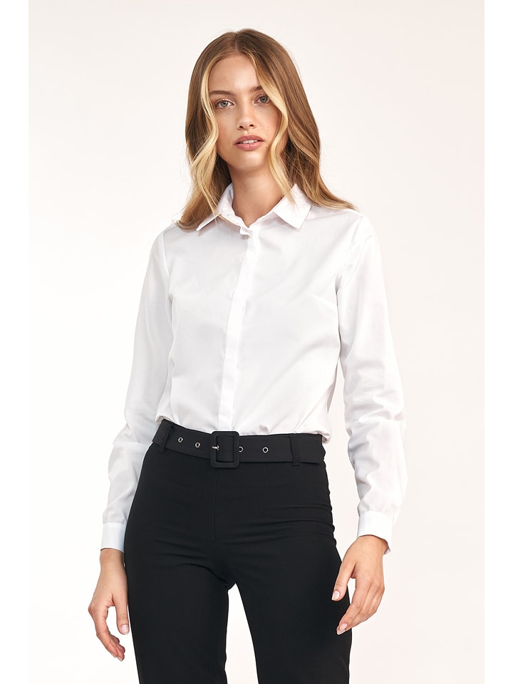 Nife Koszula w kolorze białym rozmiar: 42