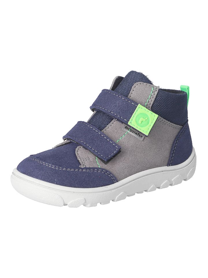 Ricosta Buty "Jelke-S" w kolorze szaro-granatowym do chodzenia na boso rozmiar: 25