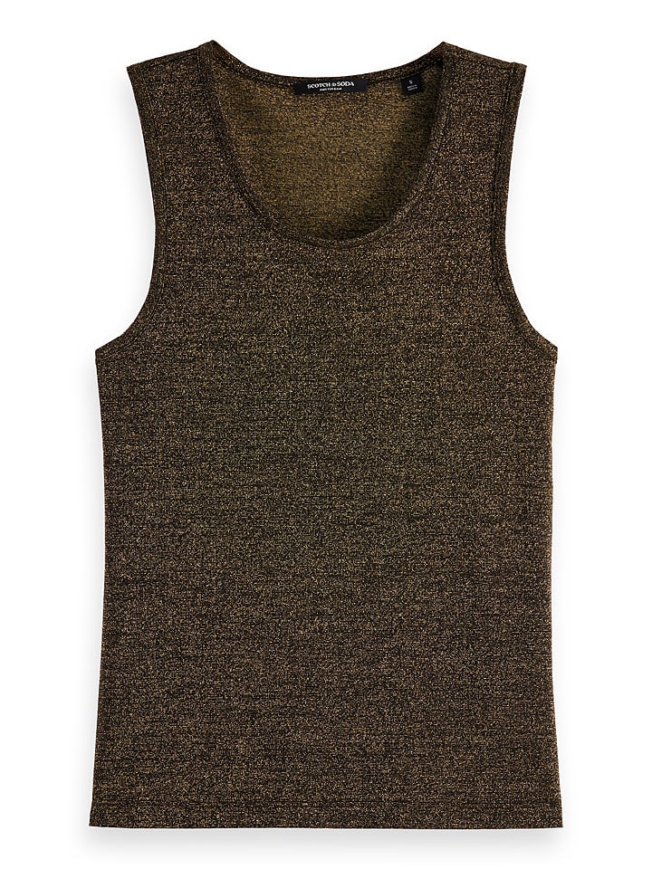 Scotch & Soda Top w kolorze oliwkowym rozmiar: XL