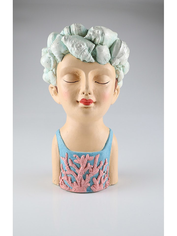 AM Design Dekoracja w kolorze beżowo-błękitnym - 24 x 38 cm rozmiar: onesize