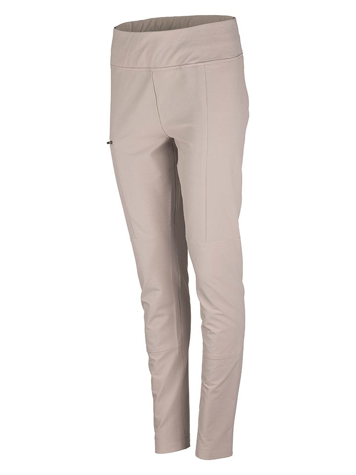 Traunstein Sport Legginsy funkcyjne "Denali" w kolorze beżowym rozmiar: 36