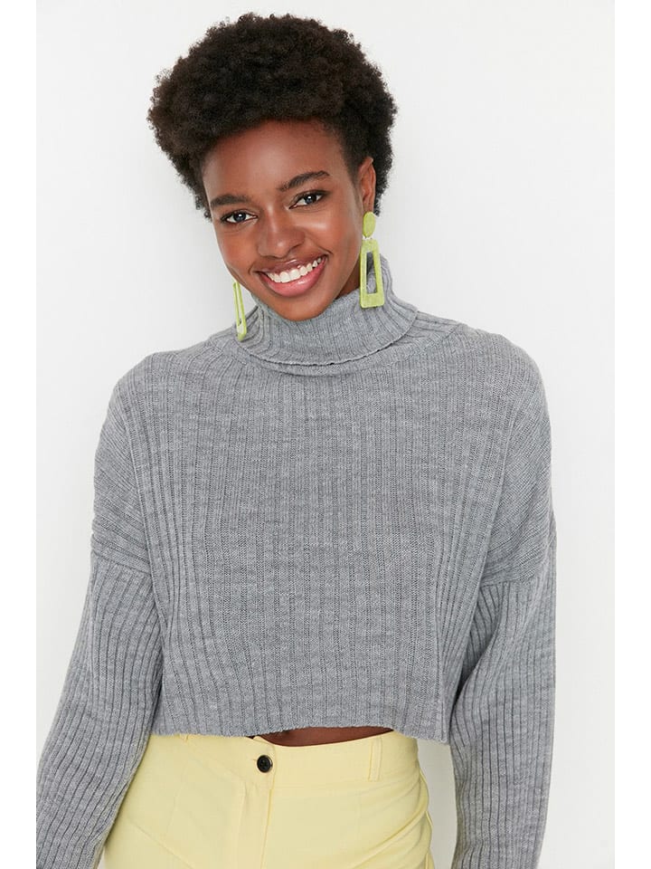 trendyol Golf w kolorze szarym rozmiar: L