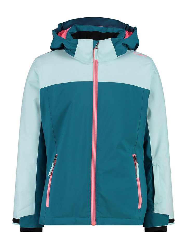 CMP Kurtka narciarska w kolorze turkusowym rozmiar: 128