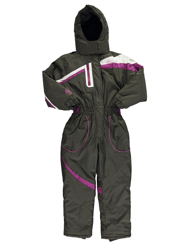 Peak Mountain Kombinezon narciarski w kolorze ciemnobrązowym rozmiar: 104