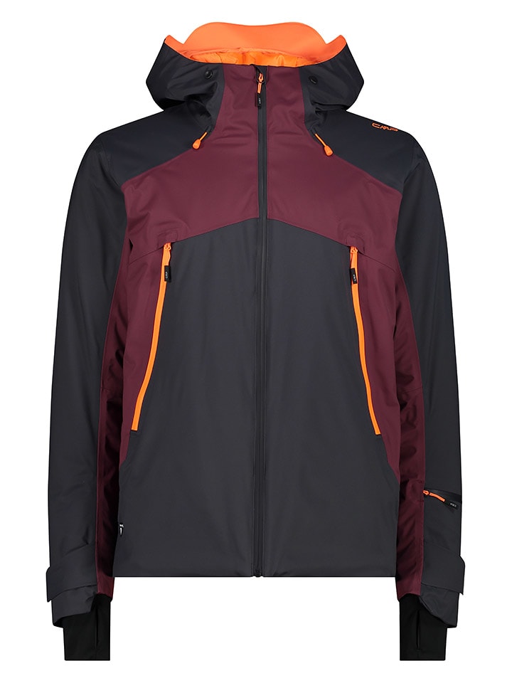 cmp Kurtka narciarska w kolorze czarno-czerwonym rozmiar: 56