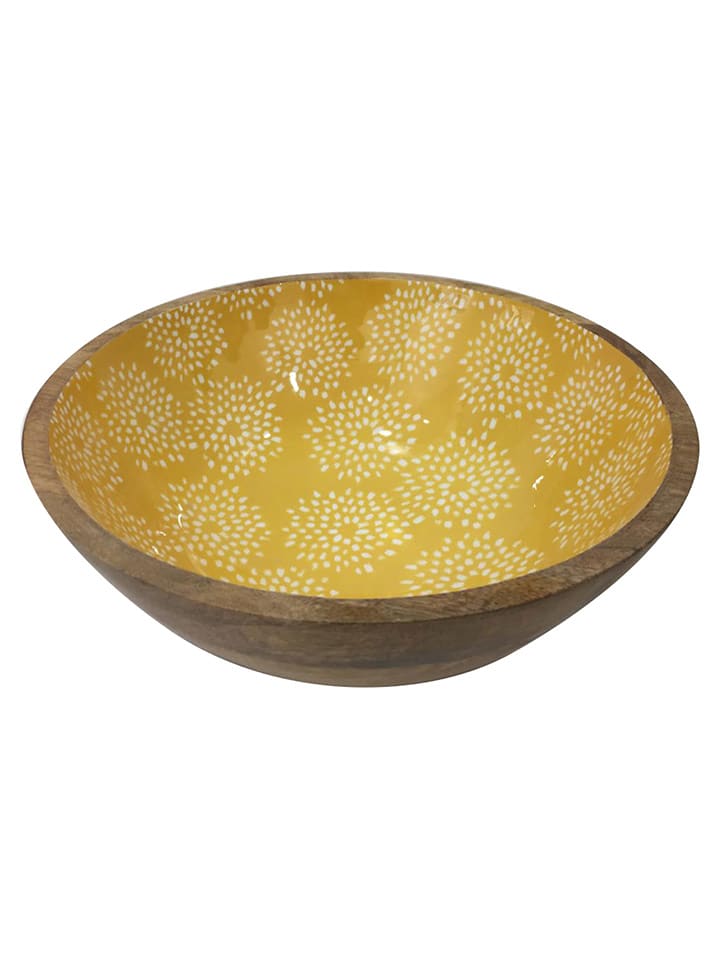 Ard'time Salaterka "Sun" w kolorze żółto-brązowym - Ø 30,5 cm rozmiar: onesize