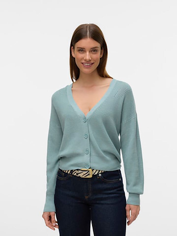 Vero Moda Kardigan w kolorze błękitnym rozmiar: L