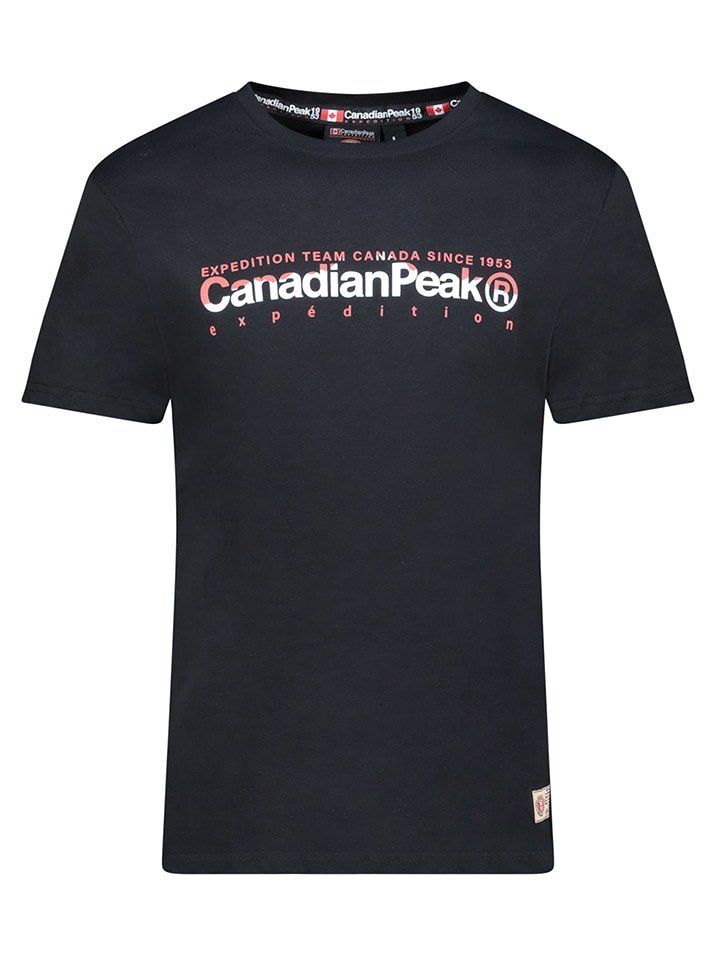 Canadian Peak Koszulka "Jopeakeak" w kolorze czarnym rozmiar: S