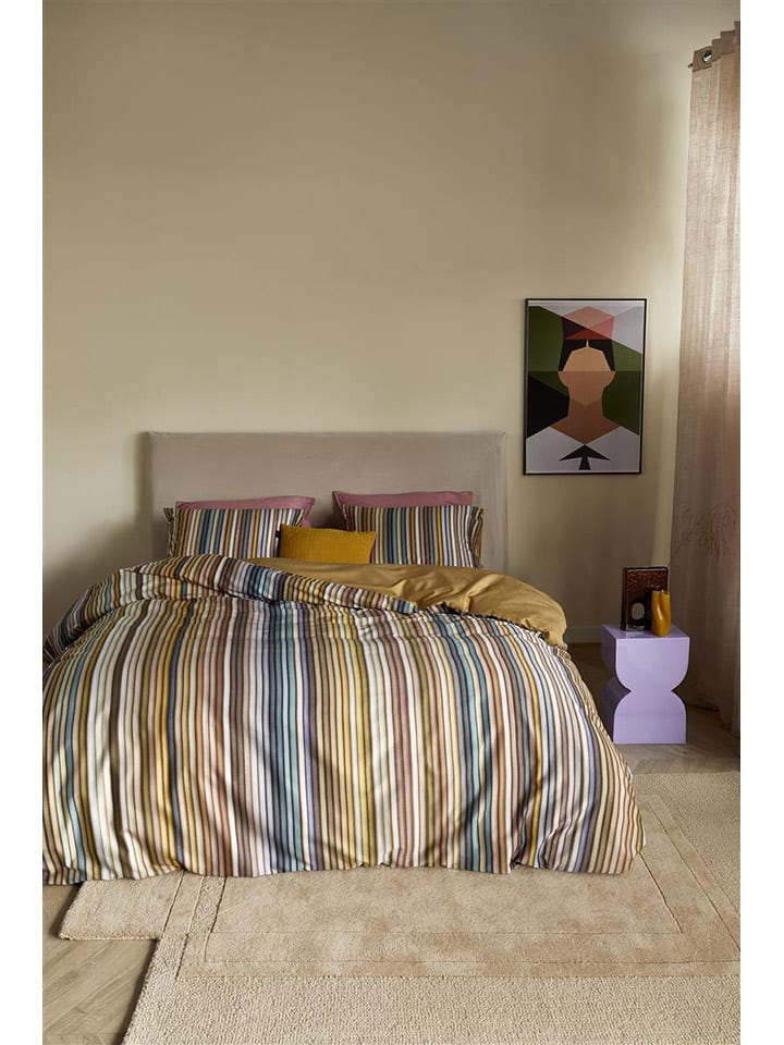 Beddinghouse Komplet pościeli satynowej "Emerson" ze wzorem rozmiar: 140x200/220 cm