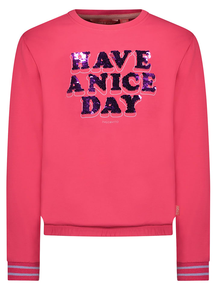 Tygo & Vito Bluza w kolorze różowym rozmiar: 146/152