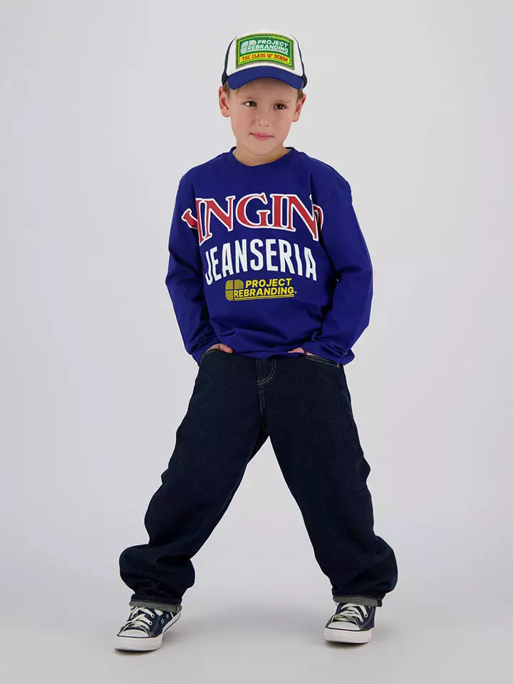 Vingino Koszulka "Host" w kolorze granatowym rozmiar: 128