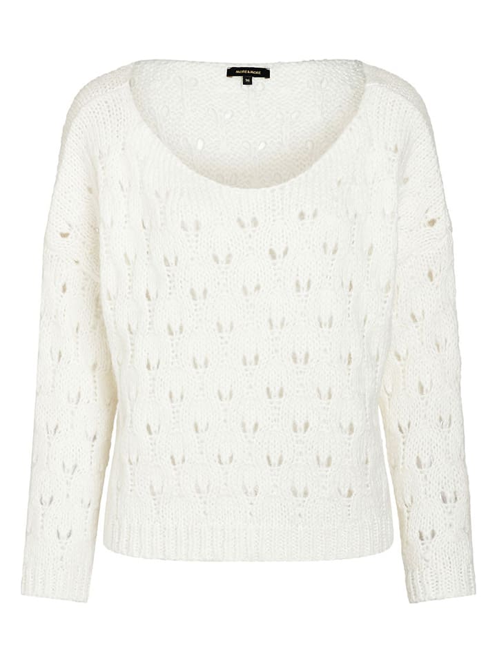 More & More Sweter w kolorze białym rozmiar: 42