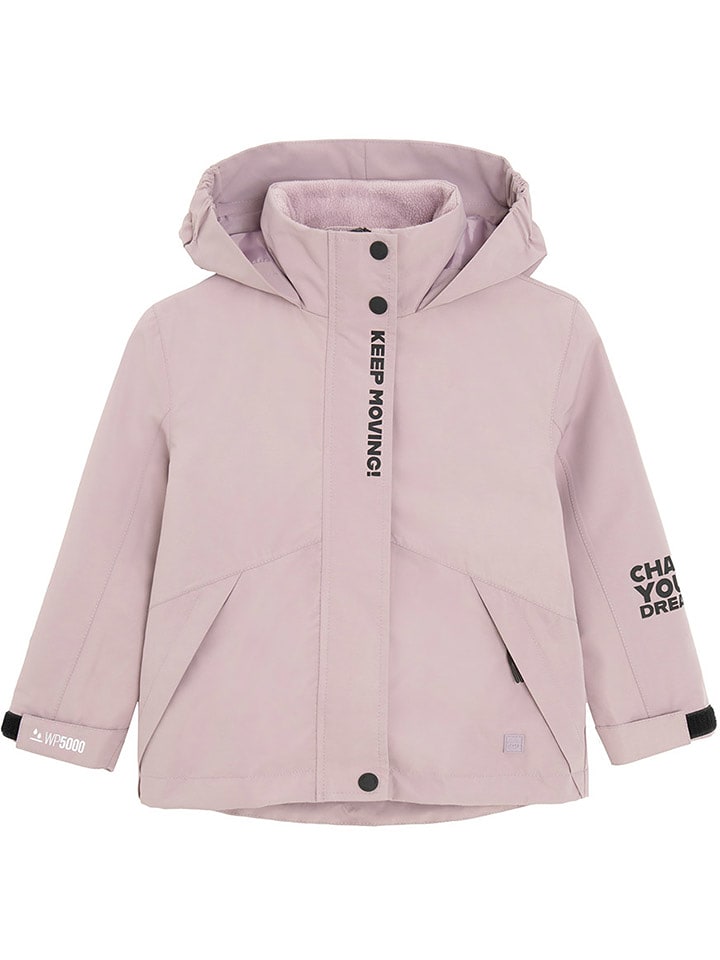 COOL CLUB Kurtka przeciwdeszczowa w kolorze jasnoróżowym rozmiar: 98