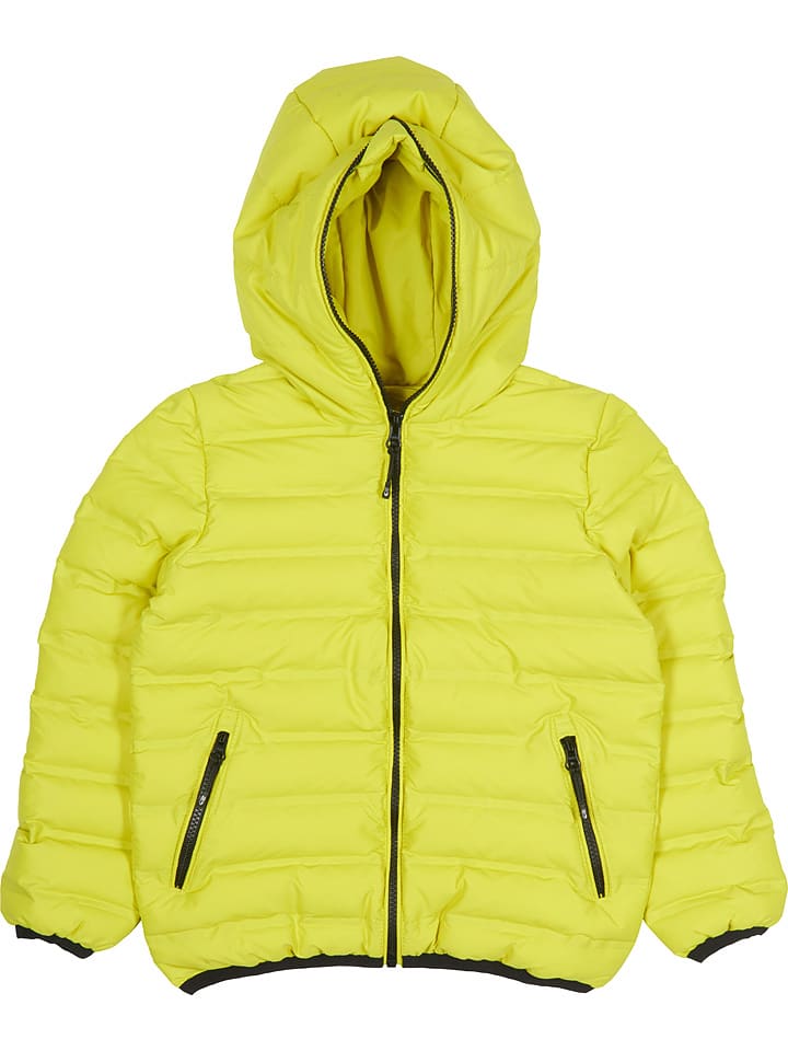 HULABALU Kurtka pikowana "Leak" w kolorze żółtym rozmiar: 98/104
