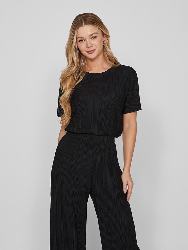 Vila Koszulka w kolorze czarnym rozmiar: M