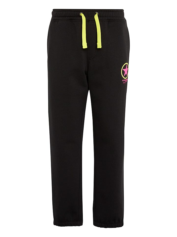 Chiemsee Spodnie dresowe w kolorze czarnym rozmiar: 122/128