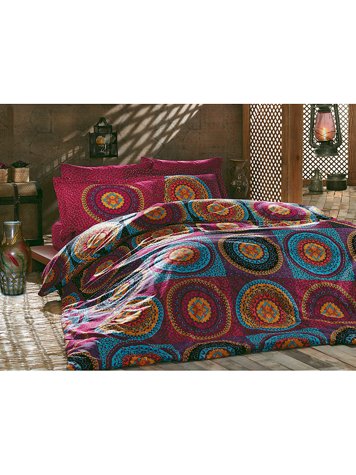 Elizabed Komplet pościeli renforcé ze wzorem rozmiar: 155x220 cm