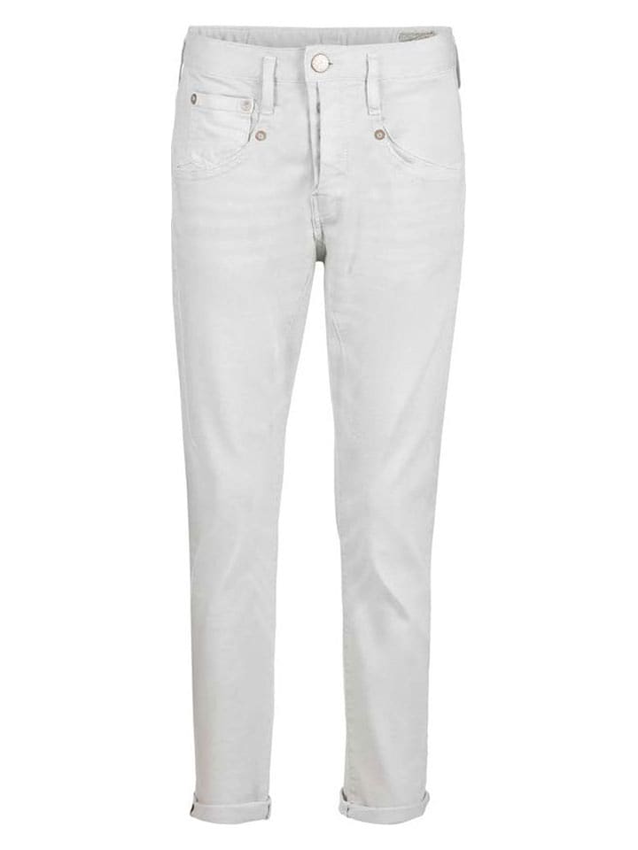 Herrlicher Spodnie w kolorze białym rozmiar: W31