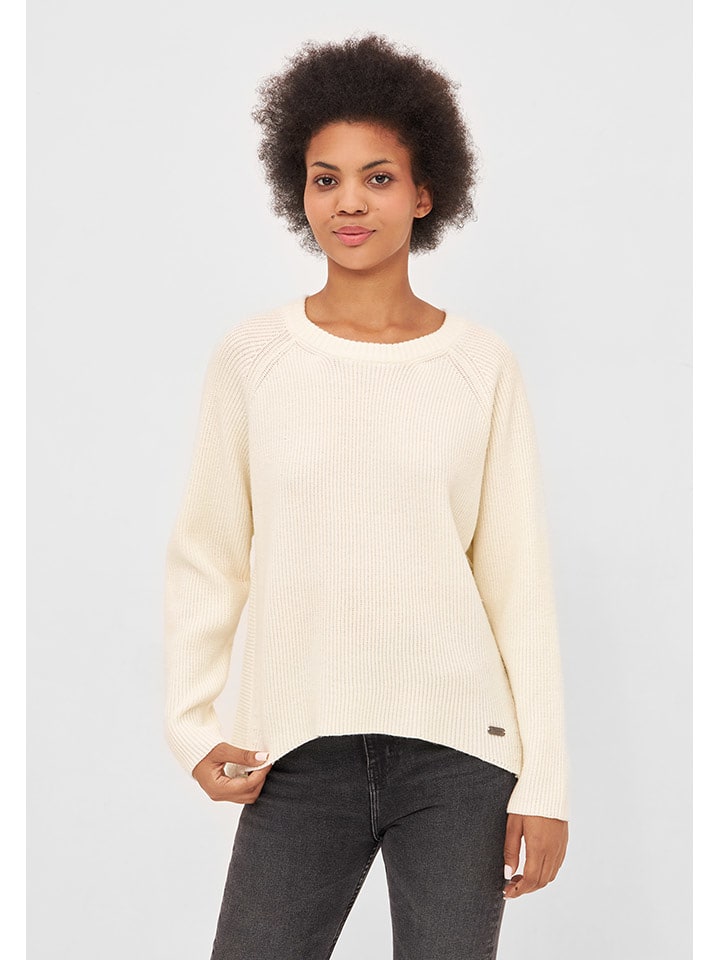 Bench Sweter "Kiruna" w kolorze kremowym rozmiar: 40