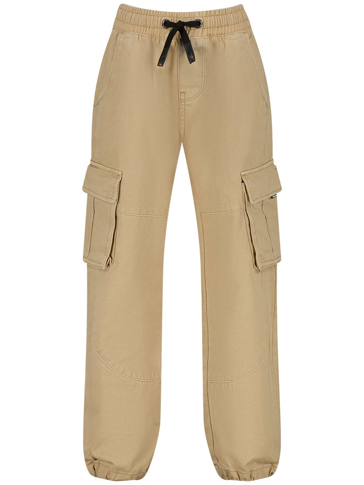 Vingino Bojówki "Safiro" w kolorze beżowym rozmiar: 176