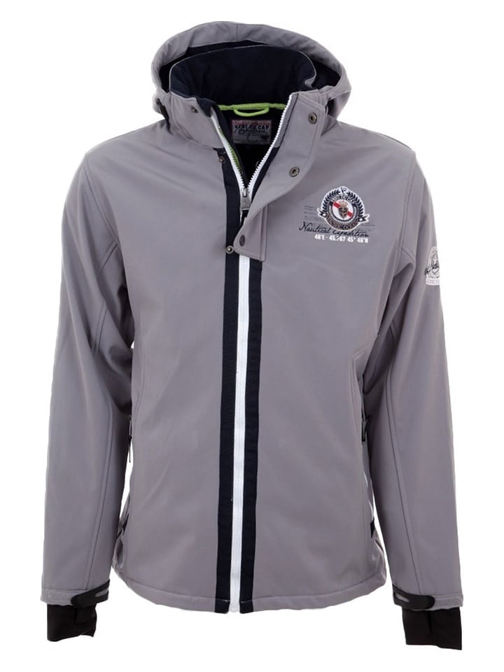 Peak Mountain Kurtka softshellowa w kolorze szarym rozmiar: 140