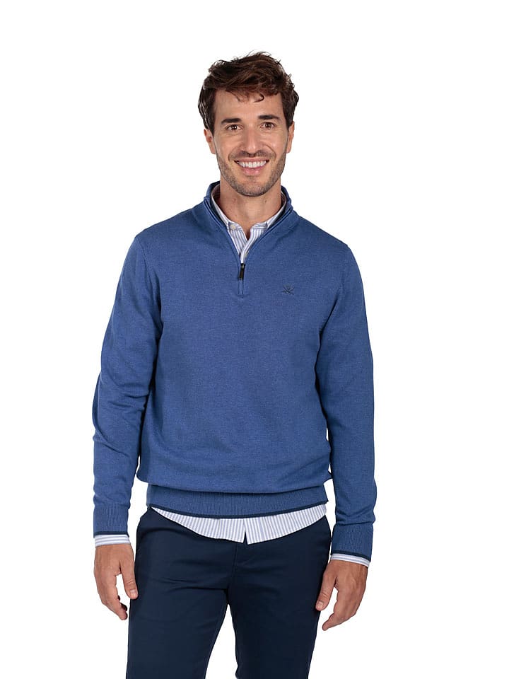 The Time of Bocha Sweter w kolorze niebieskim rozmiar: XXL