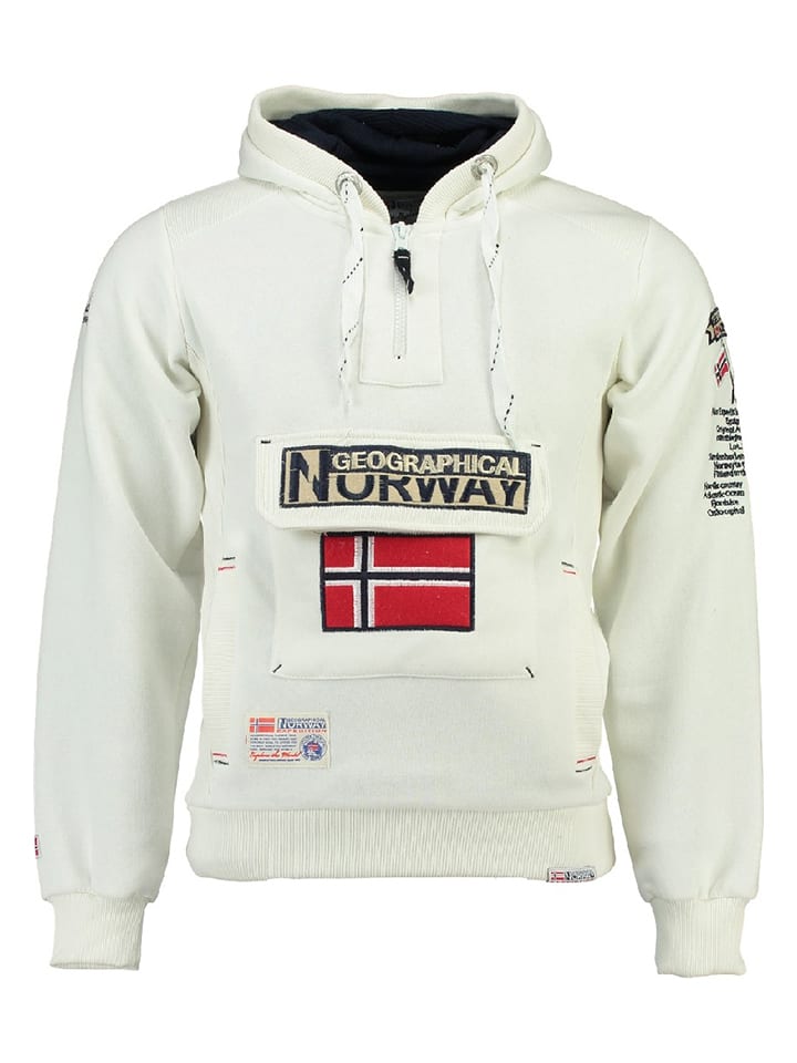 Geographical Norway Bluza "Gymclass" w kolorze białym rozmiar: 3XL