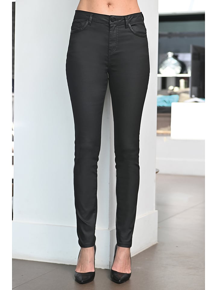 Bleu d'Azur Spodnie "Faucon" w kolorze czarnym rozmiar: 36