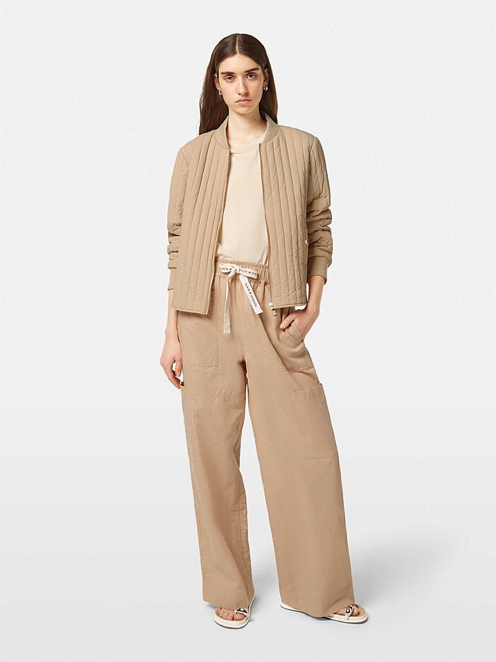 Scotch & Soda Kurtka pikowana w kolorze beżowym rozmiar: XS