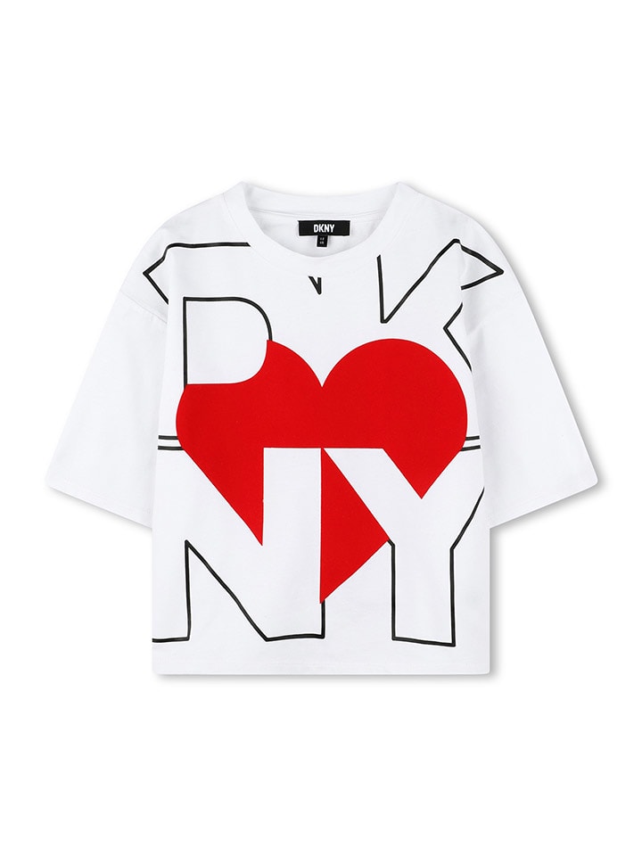 DKNY Koszulka w kolorze białym rozmiar: 140