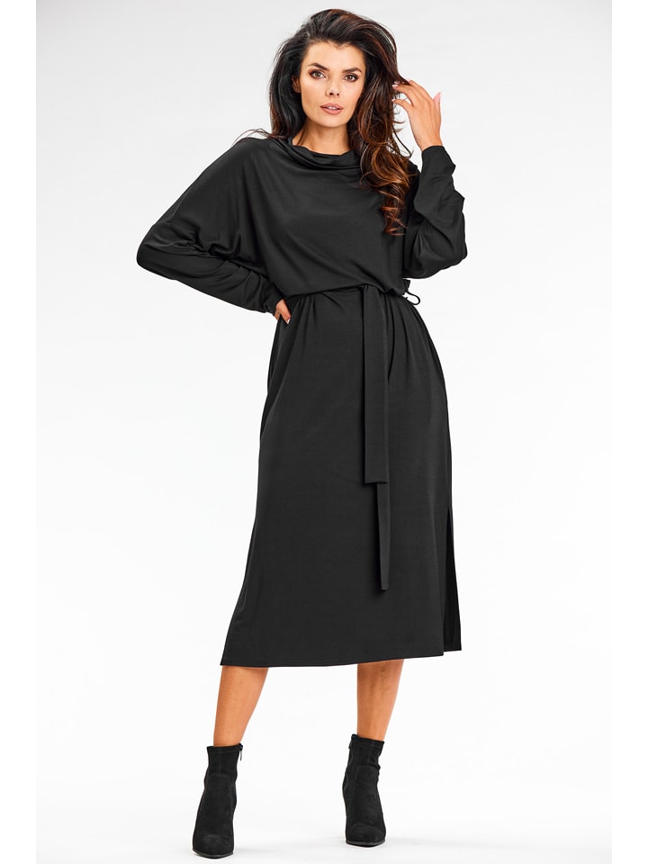 Awama Sukienka w kolorze czarnym rozmiar: M