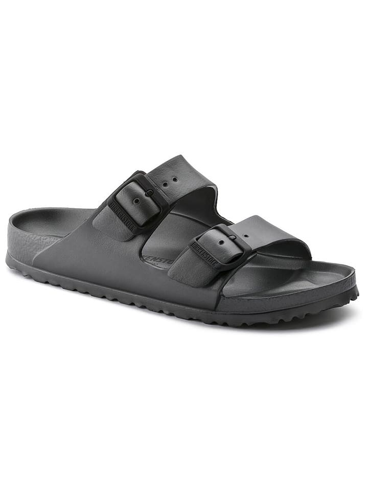 Birkenstock Klapki "Arizona" w kolorze antracytowym rozmiar: 43