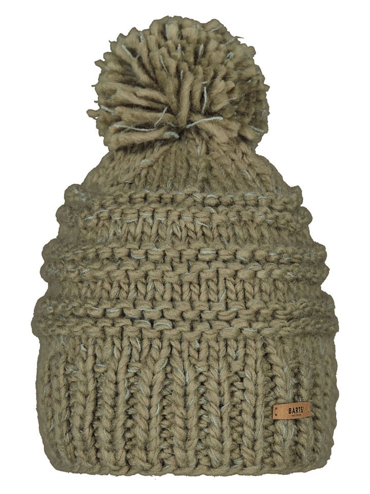 Barts Czapka "Jasmin" w kolorze khaki rozmiar: onesize