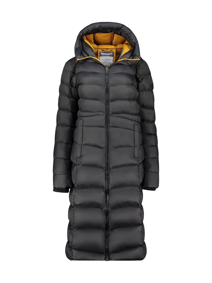 Geographical Norway Płaszcz pikowany "Berangere" w kolorze czarnym rozmiar: 164