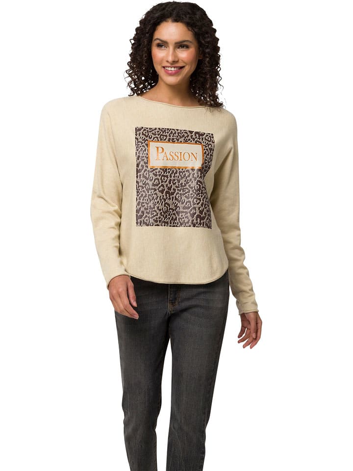 Heine Koszulka w kolorze beżowym rozmiar: 42