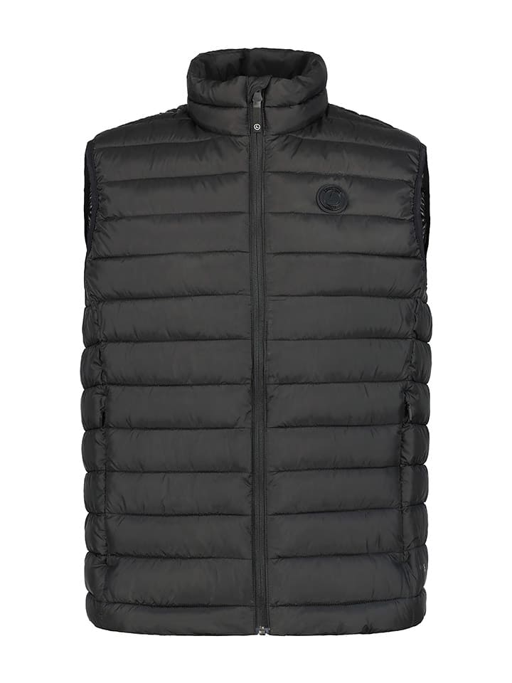 LUHTA Kamizelka pikowana "Kangas" w kolorze czarnym rozmiar: 50