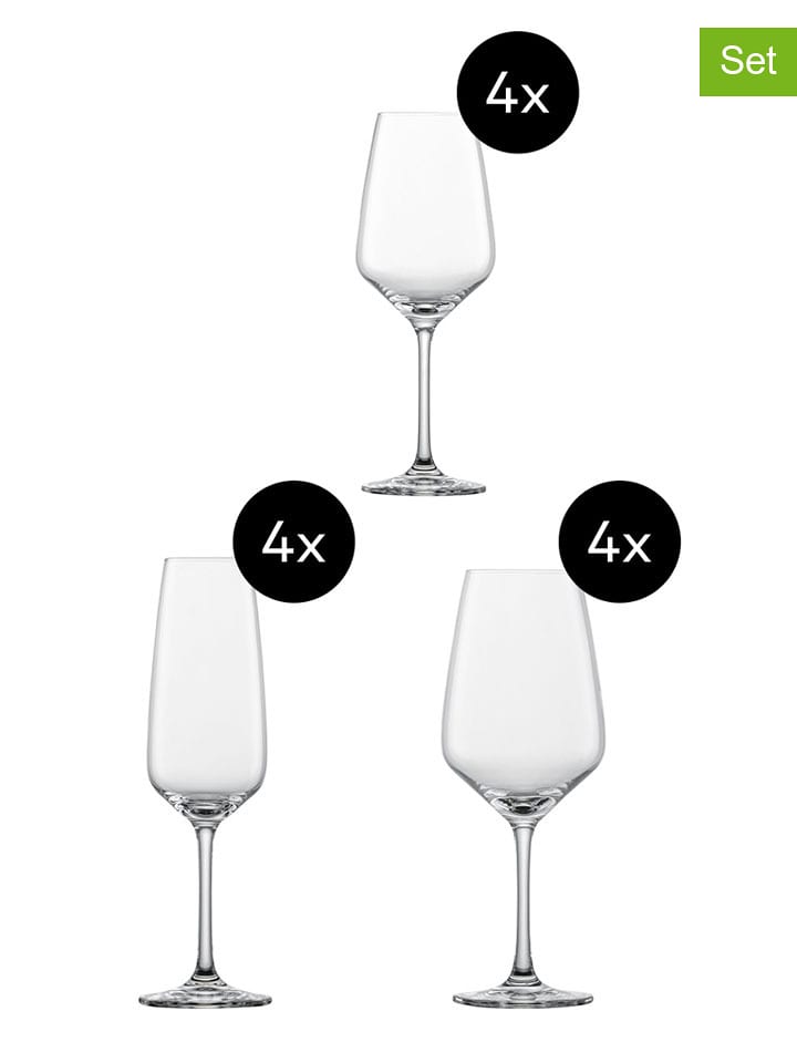 Schott Zwiesel 12-częściowy zestaw "Tulip" rozmiar: onesize