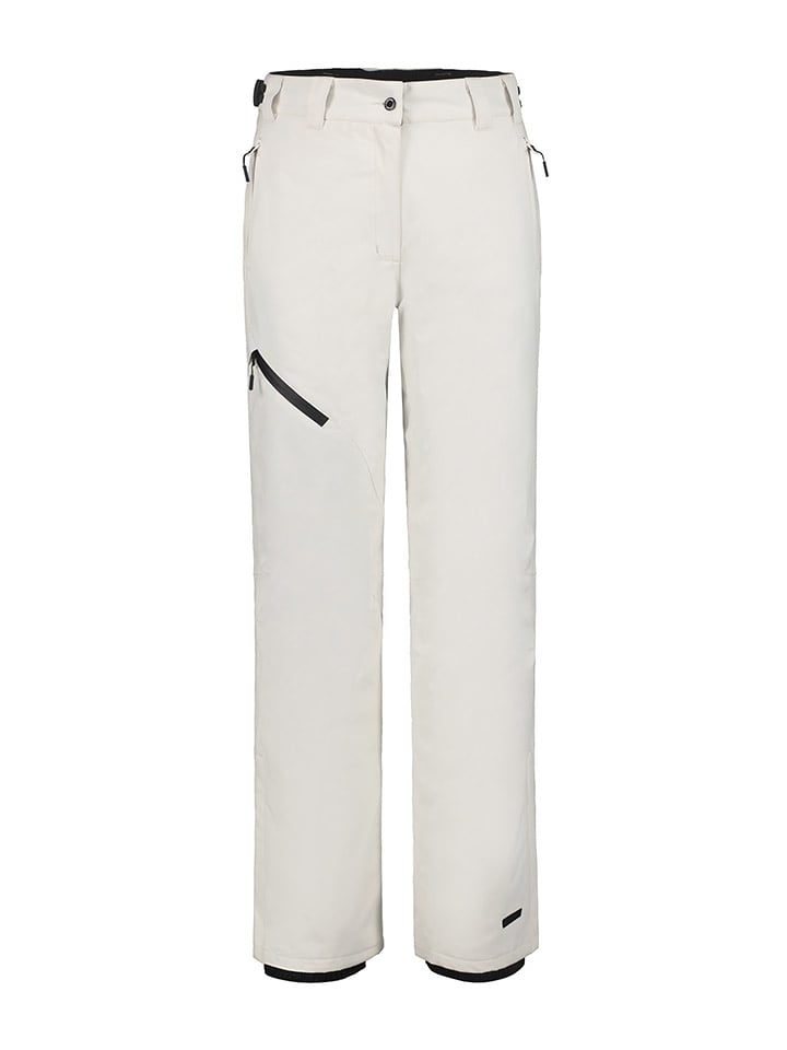 Icepeak Spodnie narciarskie "Curlew" w kolorze kremowym rozmiar: 38