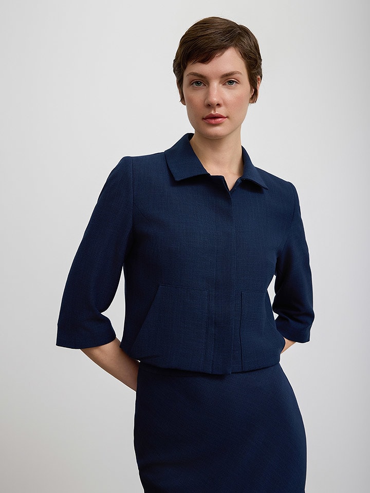 BGN Kurtka koszulowa w kolorze granatowym rozmiar: 40