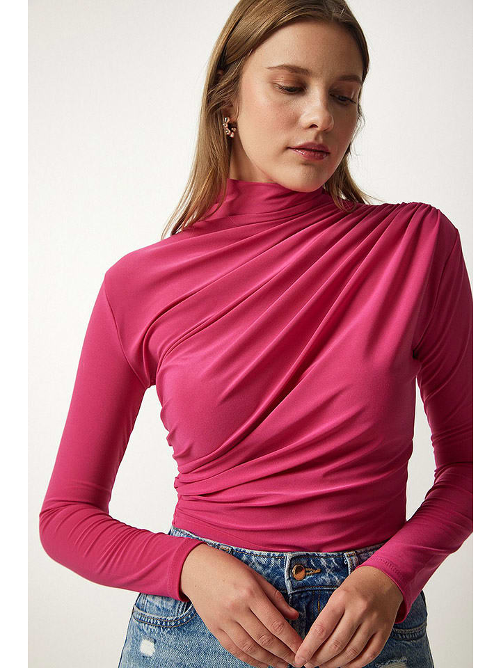 Happiness Istanbul Bluzka w kolorze różowym rozmiar: 36