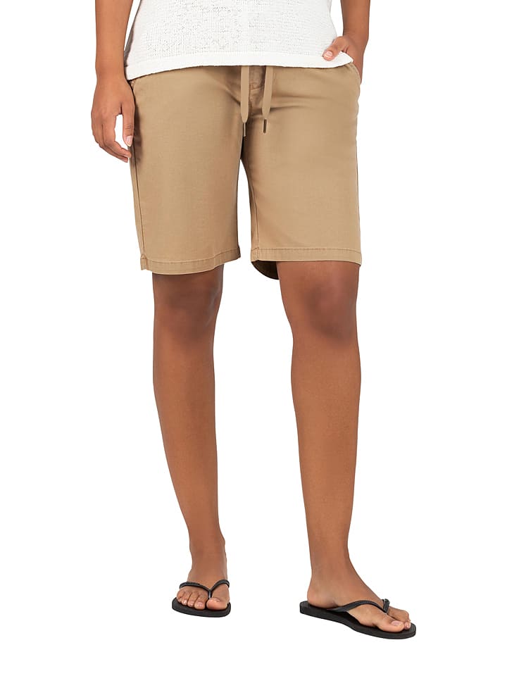 Timezone Szorty w kolorze jasnobrązowym rozmiar: W32