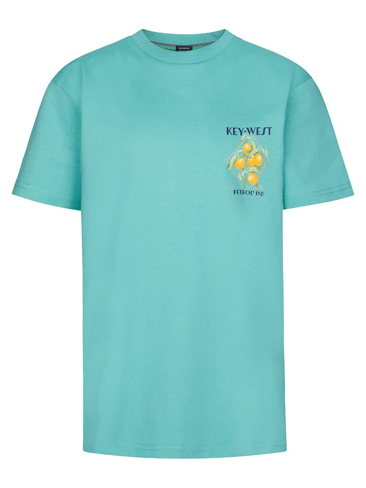 Petrol Industries Koszulka w kolorze turkusowym rozmiar: 152